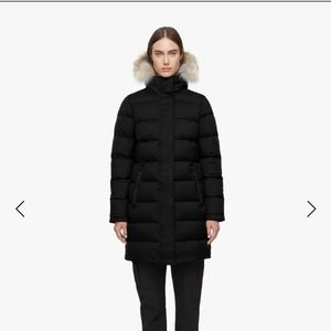 Quartz Co goose down Parka NWT